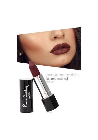 Pierre Cardin Porcelain Matte Edition Lipstick - Maroon - 219