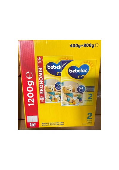 Bebelac 2 Devam Sütü 800 G + 400 G