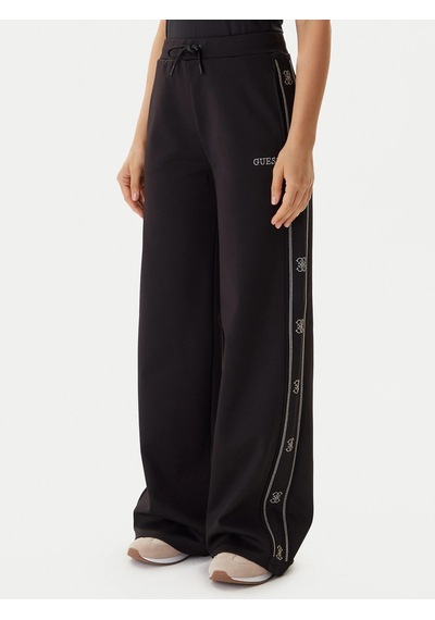 Guess Octavia Kadın Aktif Palazzo Fit Kadın Eşofman Altı V5bb12kcx22 Siyah