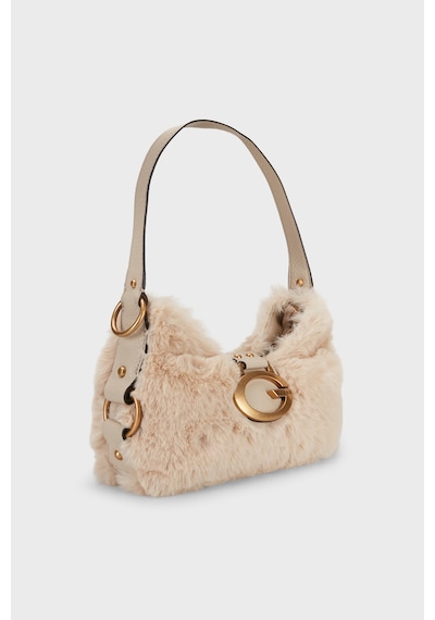 Guess Camden Logolu Omuz Askılı Çanta Hwfb938720 Kadın Çanta Hwfb938720 Off Ekru