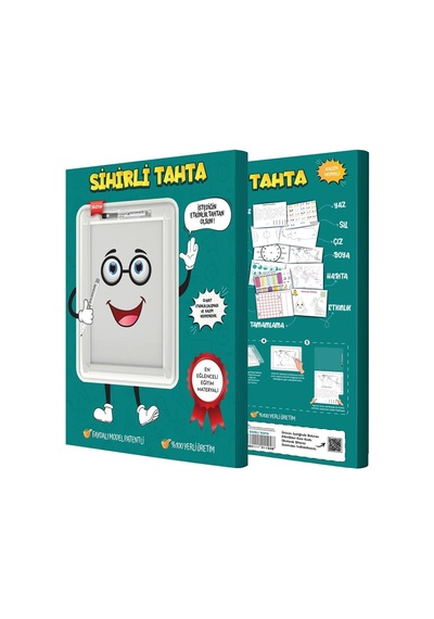 Eğitim Materyali Sihirli Tahta Yeşil