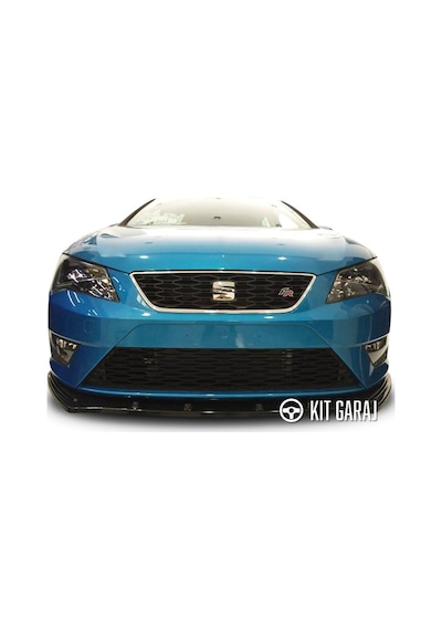 Seat Leon 2012 Mk3 Fr Parlak Siyah Ön Lip Plastik Boyalı