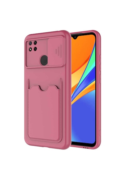 Zore Redmi 9c Kılıf Nvth Kartix Kapak - Koyu Mor