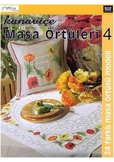 Kanaviçe Masa Örtüleri 4: 24 Farklı Masa Örtüsü Modeli