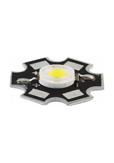 3 Adet 1 W Beyaz Powerled Soğutucu Lehimli