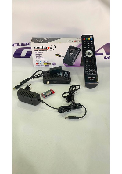 Multibox Mb 2070 S Full Hd Uydu Alıcısı Tkgs Televizyon Arkası