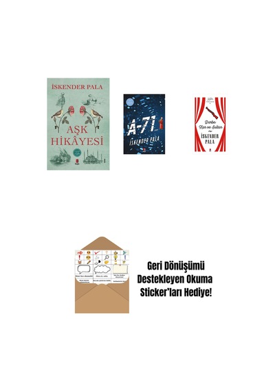 Aşk Hikâyesi + A-71 + Darbe: Kan Ve Sultan Ciltli + Okuma Sticker'ları
