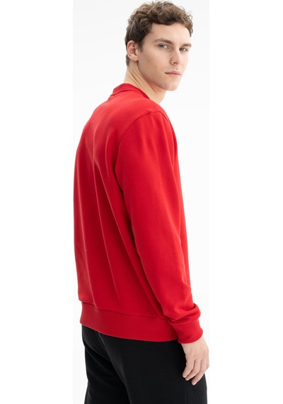 AR-MA Arma Erkek Yazı Baskılı Regular Fit Şardonsuz 3 İplik Bisiklet Yaka Sweatshirt 001