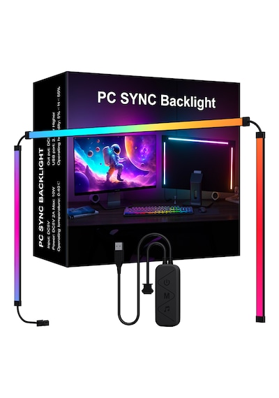 İdragon Pc Sync Rgbıc Monitör 27 İnch Arka Aydınlatma Led, Ekran Senkronizasyonlu, Mobil Uygulama Ve Kumanda Kontrollü, Müzik Senkronizasyonlu Gaming Rgb Işık Dx23014 Çok Renkli İdragon Pc Sync Rgbıc Monitör 27 İnch Arka Aydınlatma Led, Ekran Senkronizasyonlu, Mobil Uygulama Ve Kumanda Kontrollü, Müzik Senkronizasyonlu Gaming Rgb Işık Dx23014 Çok Renkli