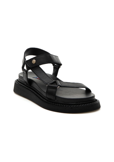 U.S. Polo Assn. Kadın Siyah Sandalet 50306274-VR046