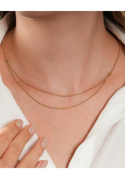 Debora Jewelry 14 Ayar Altın Toplu Tasarım Kolye