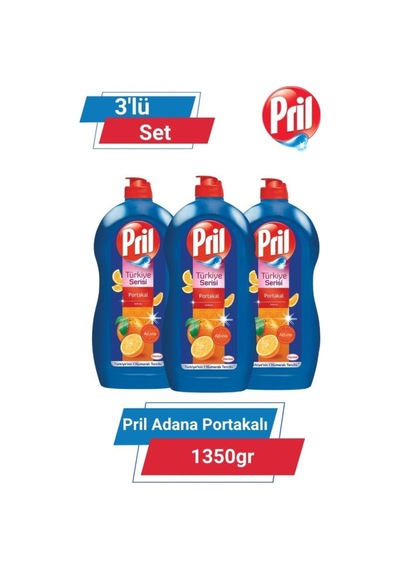 Pril Adana Portakalı 1350gr 3'lü Set set-hnkdtj-5196-6145
