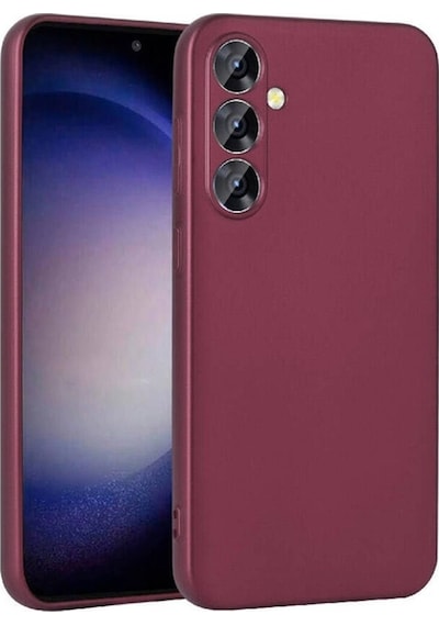 Galaxy S23 Fe Kılıf Zore Premier Silikon Kapak Mürdüm