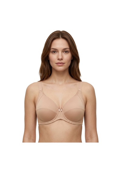 Cottonill Bra - Novia Ten Büyük Beden Micro Balenli Minimizer Ayarlanabilir Askılı Kadın Sütyen