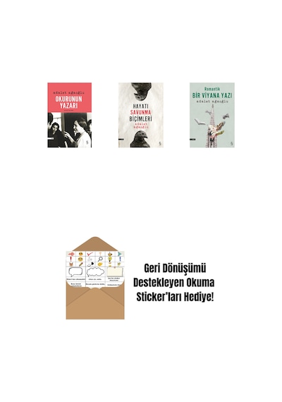Okurunun Yazarı + Hayatı Savunma Biçimleri + Romantik Bir Viyana Yazı + Okuma Sticker'ları