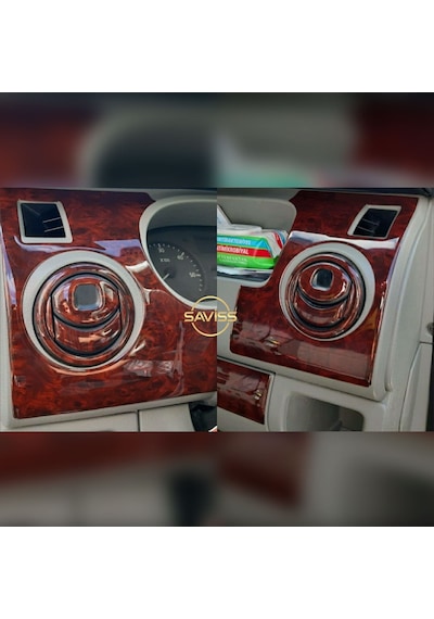 Renault Master 2 Gül Desenli Maun,Torpido Trim Maun Kaplama, Konsol Kaplama (Maun Gül Desen)