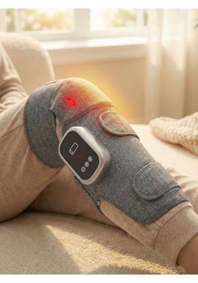 Diz Bacak Ayak Masaj Aleti, Airbag Leg Massager Gri