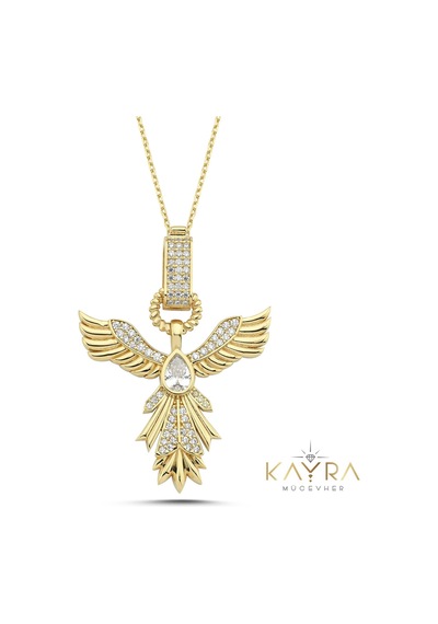 Anka Kuşu Altın Kolye Ak458