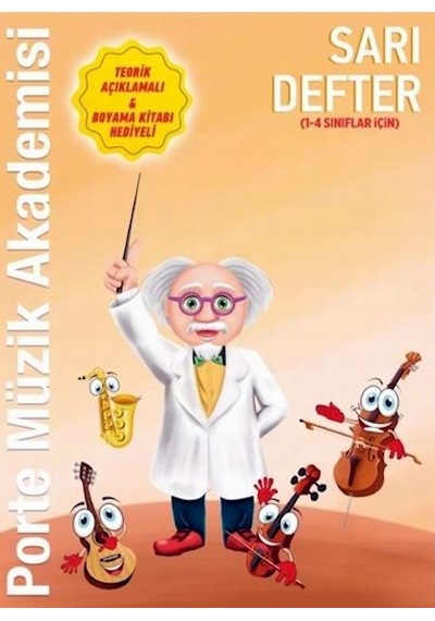 Porte Müzik Akademisi Sarı Defter 1-4