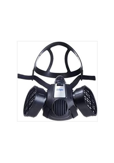 Dräger X-Plore 3300 Yarım Yüz Maskesi Filtresiz Mavi