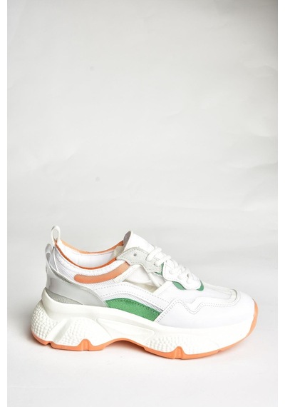 Fox Shoes U973568209 Beyaz/turuncu Kalın Tabanlı Spor Ayakkabı Sneakers Beyaz/turuncu-suni Deri Beyaz - Turuncu Fox Shoes U973568209 Beyaz/turuncu Kalın Tabanlı Spor Ayakkabı Sneakers Beyaz/turuncu-suni Deri Beyaz - Turuncu