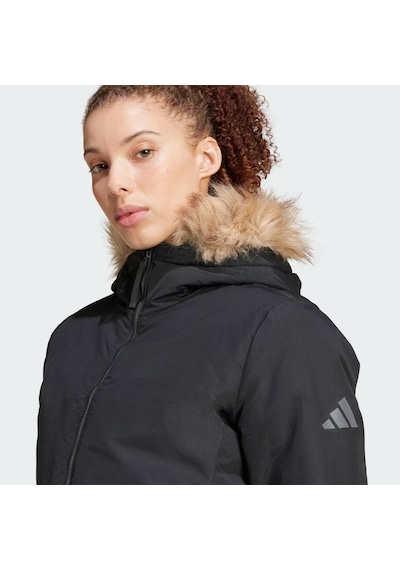 Adidas Paveric Fur Kadın Mont C-adııx8883b30a00 Siyah