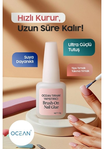 Ocean Fırçalı Yapıştırıcı 10 Gr Asu-189a