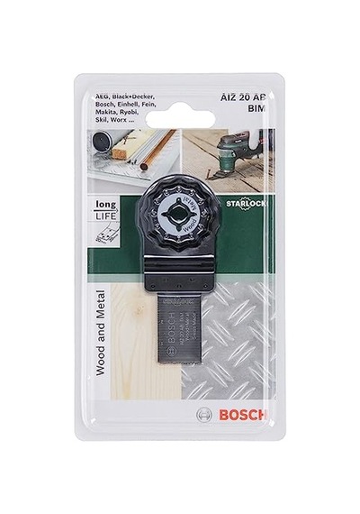 Bosch Professional Accessories Daldırmalı Testere Bıçağı, Yeşil, 1 Adet