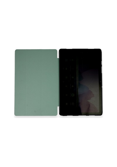 Galaxy T970 Tab S7 Plus 12.4 Kılıf Tablet Smart Kılıf - Koyu Yeşil Diğer