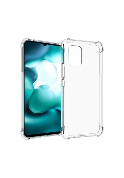 Ardemix Mi 10 Lite Kılıf Nitro Anti Shock Silikon - Renksiz Renksiz