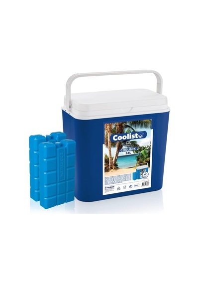 Coolist Clb24set 24 Litre Buzluk + 2 Adet 400gr. Buz Kaseti Çok Renkli