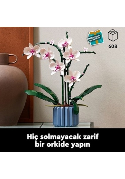 Yapay Bitki Seti, 5 Yaprak Ve 2 Kök İle Dekoratif Kullanım