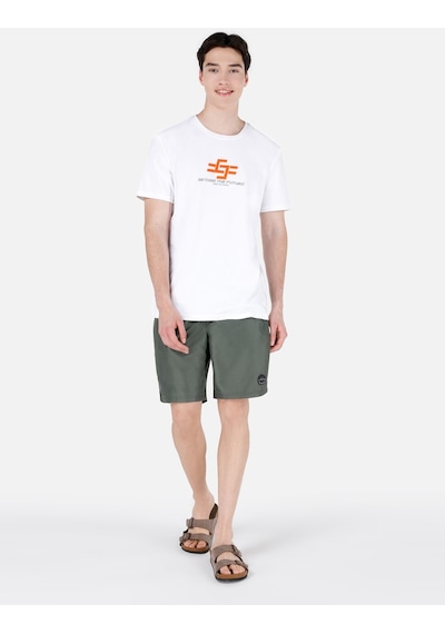 Colin's Colins Dar Kesim Orta Bel Yeşil Erkek Deniz Şortu Cl1069034 Cl1069034 Q1.v1 Kha Haki