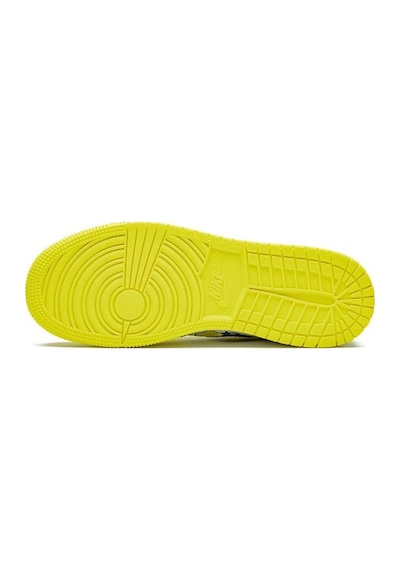 Nike Jordan 1 Mid Dynamic Yellow Floral (Gs) Av5174-700-38