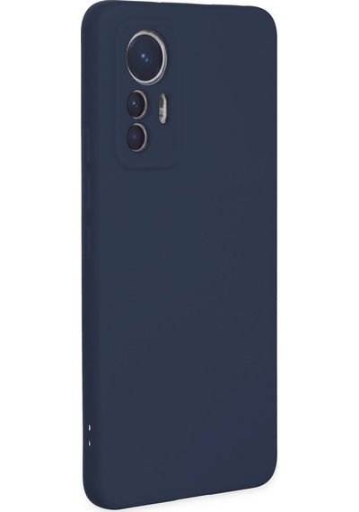 Ilkeshop Newface Xiaomi Mi 12 Lite Kılıf Nano İçi Kadife Silikon - Lacivert