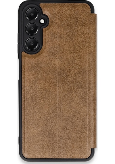 Cosmotex Newface Samsung Galaxy Uyumlu  A35 5g Kılıf Flip Cover - Taba