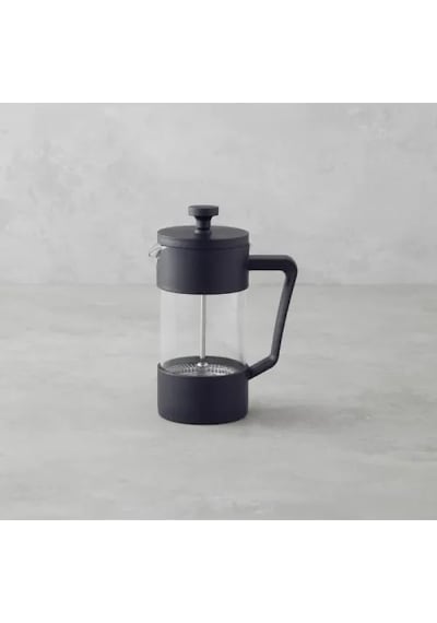 Siyah Cam French Press 420 Ml Siyah