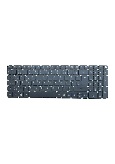 Acer Uyumlu Aspire 3 A315-21-948C Notebook Klavye (Siyah)