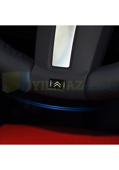Citroen Logo Direksiyon Jant Vites Torpido Damla Oto Sticker 10 Adet