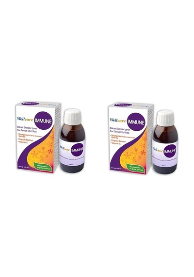 Wellcare Immune Şurup 150 Ml 2 Adet