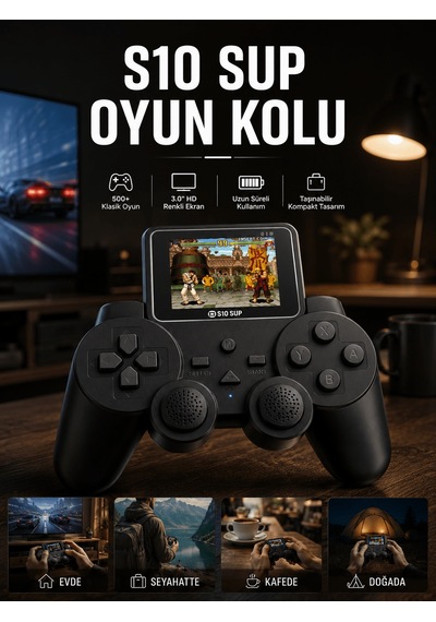 S10 Sup 520 Oyunlu Gamepad Tv Uyumlu Gamepad Aklby-bsva58
