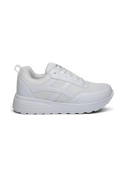 Trender Tempo Zenne 1616 Anorak Beyaz Kadın Sneaker Lp03a1616