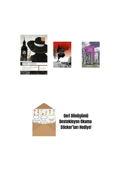 Dört Kapılı Şehir + Kıyısız + İyi Bir Evlilik + Okuma Sticker'ları