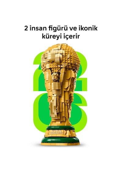 LEGO® Editions FIFA Dünya Kupası Resmi Kupa 43020 - 12 Yaş Üzeri Çocuklar için İnsan Figürü İçeren Oyuncak Yapım Seti (2842 Parça)