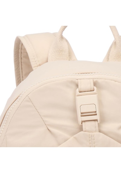 Smart Bags Mikro Poly Kumaş Kadın Sırt Çantası 3336 Bej