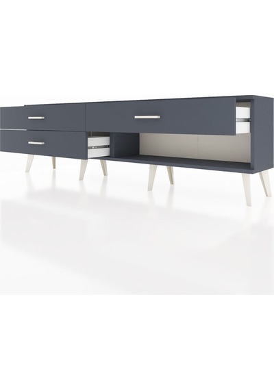 Arges Tv Ünitesi 3 Çekmeceli 176x30x51 Antrasit-antrasit/antrasit Antrasıt/antrasıt Arges Tv Ünitesi 3 Çekmeceli 176x30x51 Antrasit-antrasit/antrasit Antrasıt/antrasıt