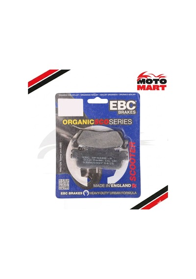 Kawasaki J 300 Arka Fren Balatası Ebc-t03554