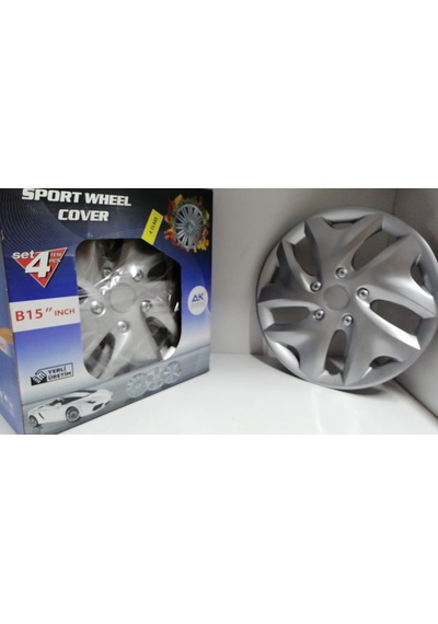 WHEELL COVER JANT KAPAĞI RENKLİ 15'' TAKIM (4 ADET) A122