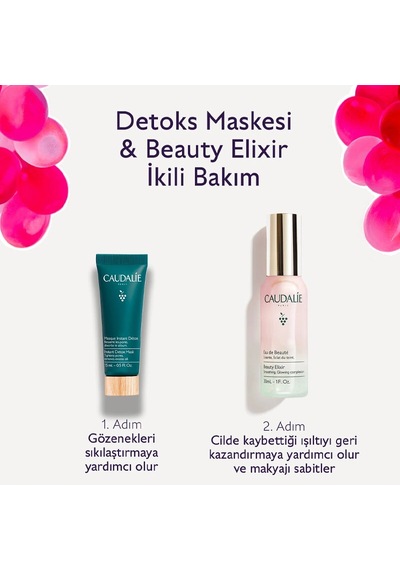 Caudalie Beauty Elixir 30ml &  Maske İkili Bakım Seti