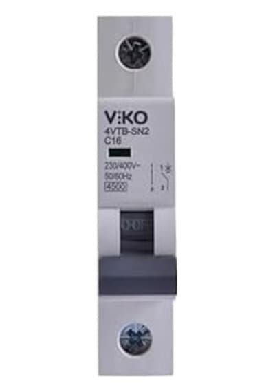 4vtb-1c16 Otomatik Sigorta 4,5ka C Tipi 1 Kutup 16a